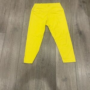 Splits59 Vibrant Yellow Leggings Size XL